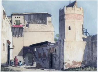 The Kasbah and Mosque in Algiers